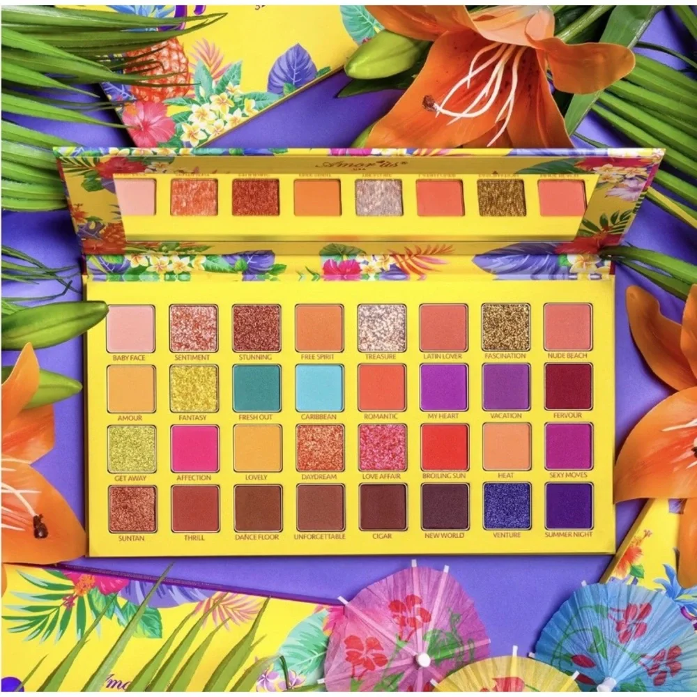 💎 Amor Us HAVANA BLAST Pressed Pigment Palette Eyeshadow Palette New